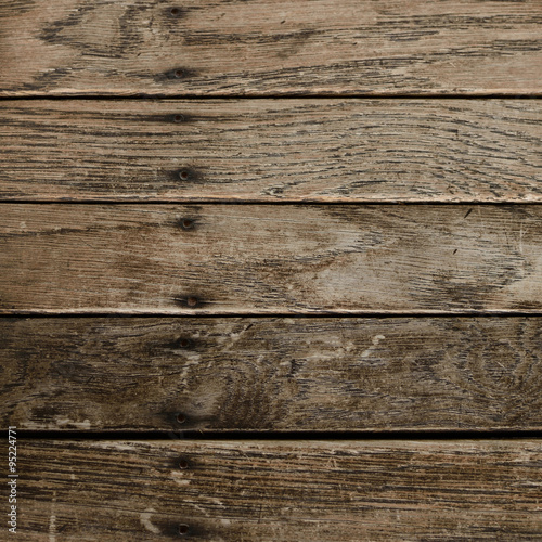 Closeup of Distressed Wood Boards