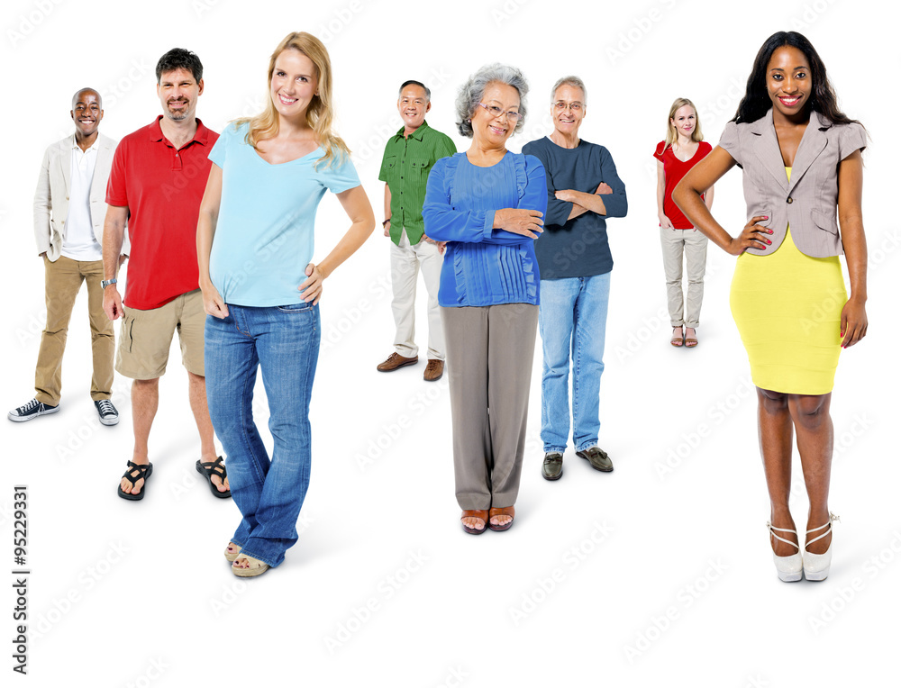Large Group of People Community Social Gathering Concept Large Group of People Community Social Gathering Concept