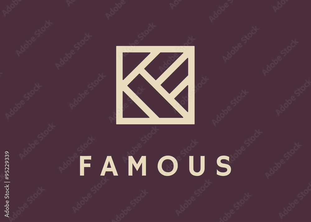 Vector logo template Vector logo template