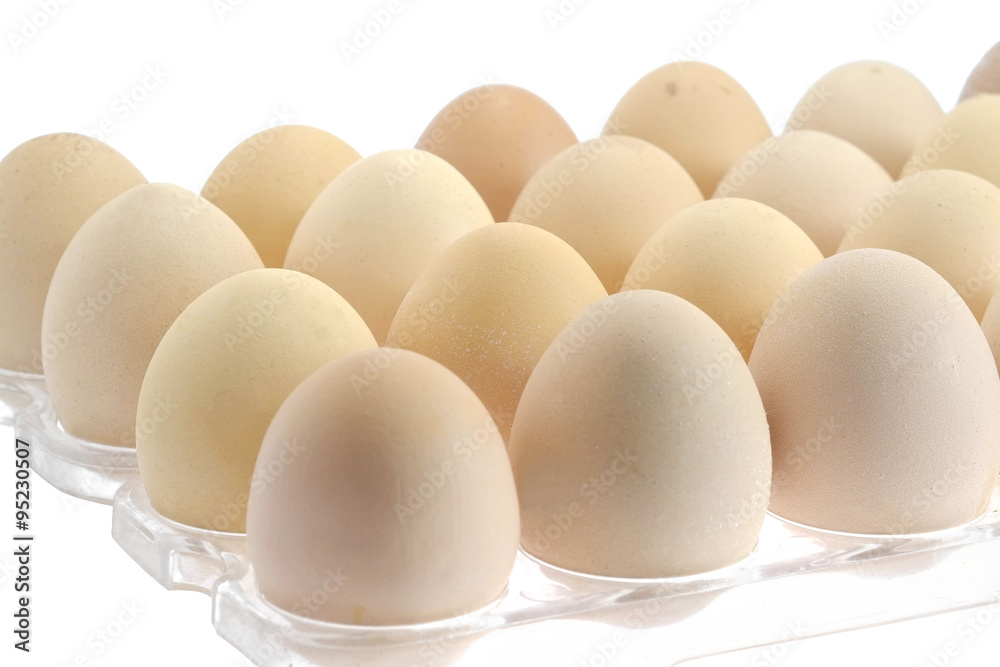 Eggs/Eggs in package isolated on white background. Eggs/Eggs in package isolated on white background.