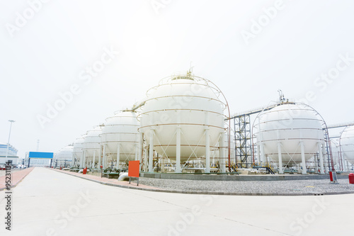 view of oil depot