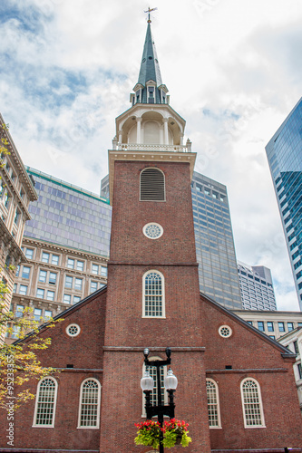 Old South Meeting House on Boston's Freedom Trail Massachusetts USA photo