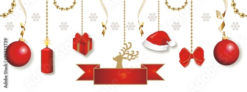 hängende Weihnachtsdekoration