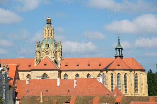 Baroque cloister Kladruby in western Bohemia, Czech republic.
 photo