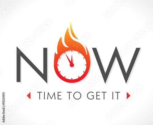 Logo - the time is now