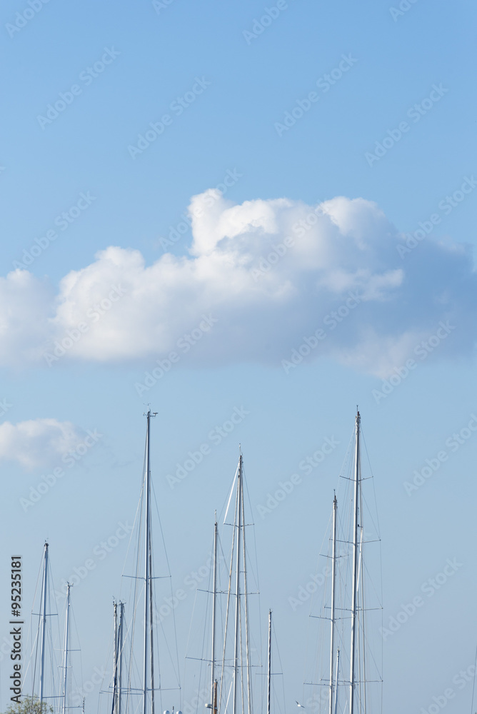 sailboat masts