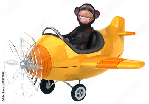 Canvas Print Fun monkey