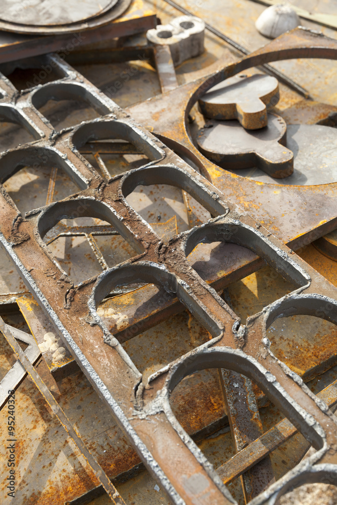 rusted scrap metal rusted scrap metal