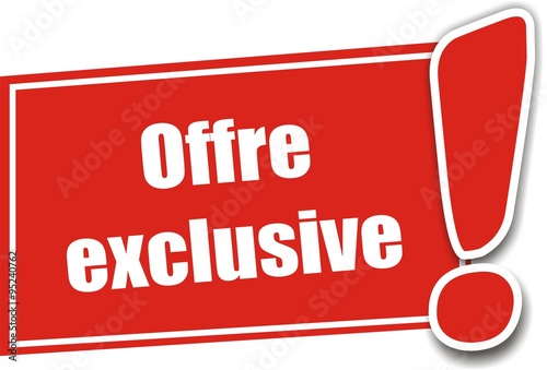étiquette offre exclusive 06112015