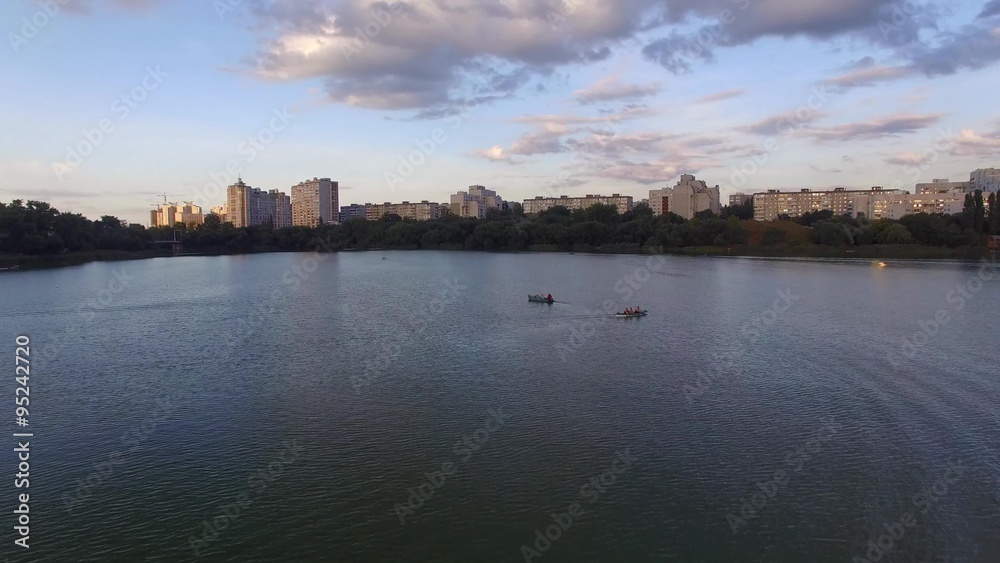 City view from river