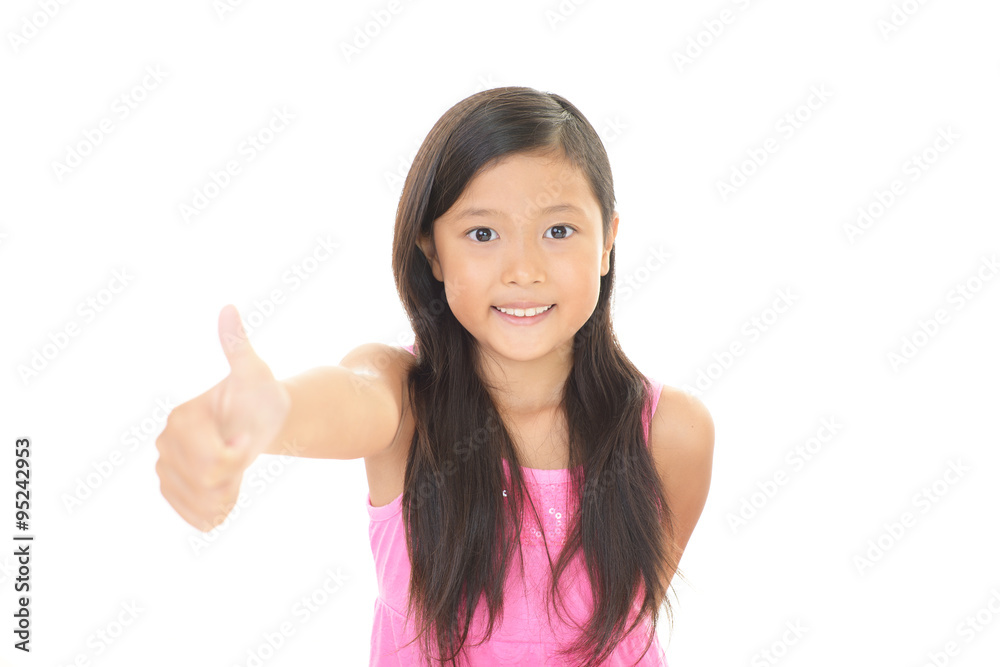 笑顔の女の子 笑顔の女の子