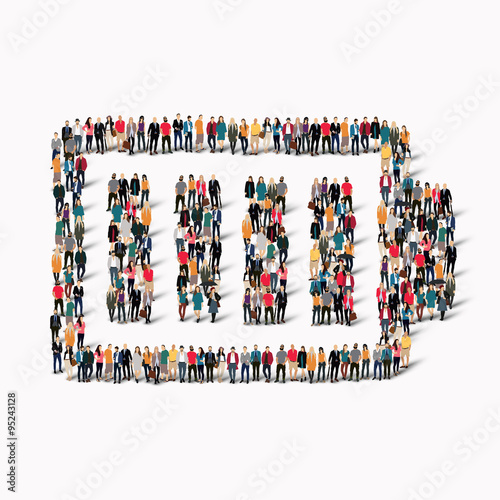 people form battery charge