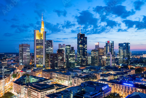 Frankfurt am Main Architektur Skyline Panorama