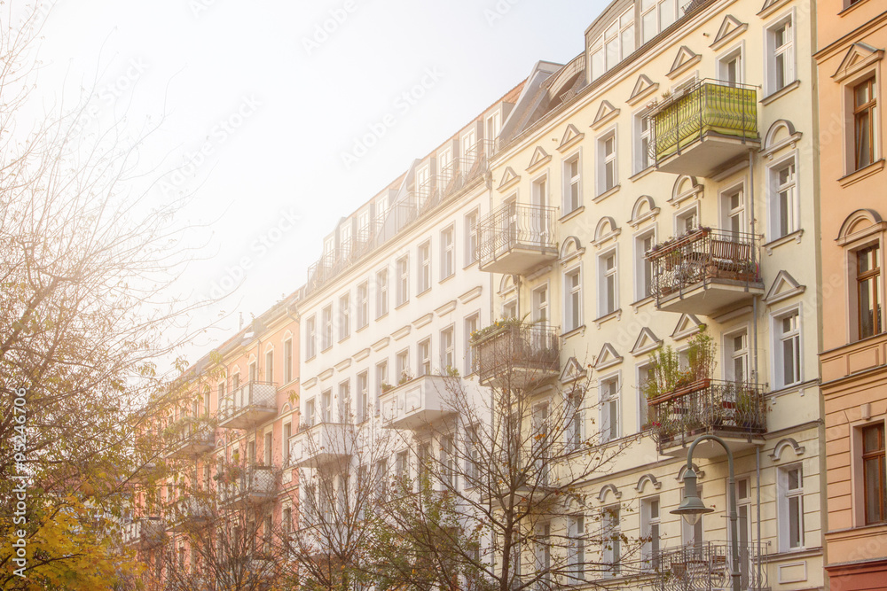 Fototapeta premium building at prenzlauer berg