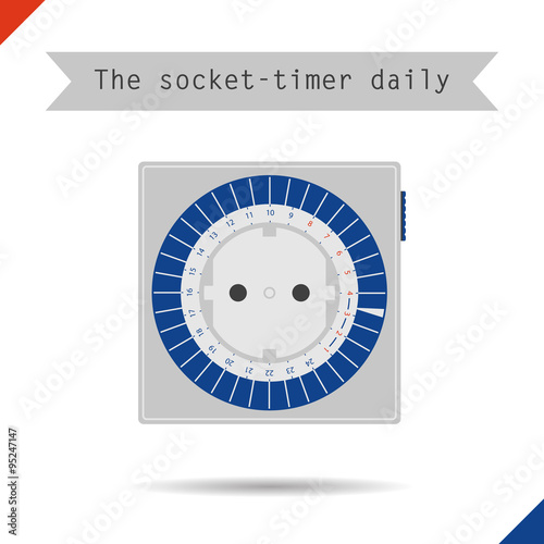 Icon socket timer daily for phyto light