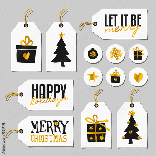 Christmas Gift Tags Set