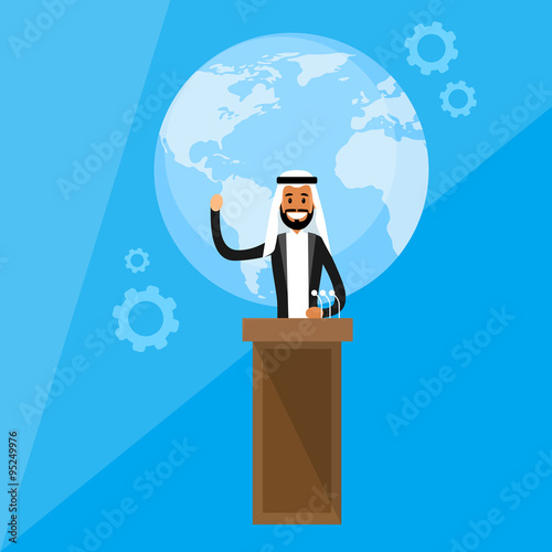 International Leaders President Press Conference Arabic