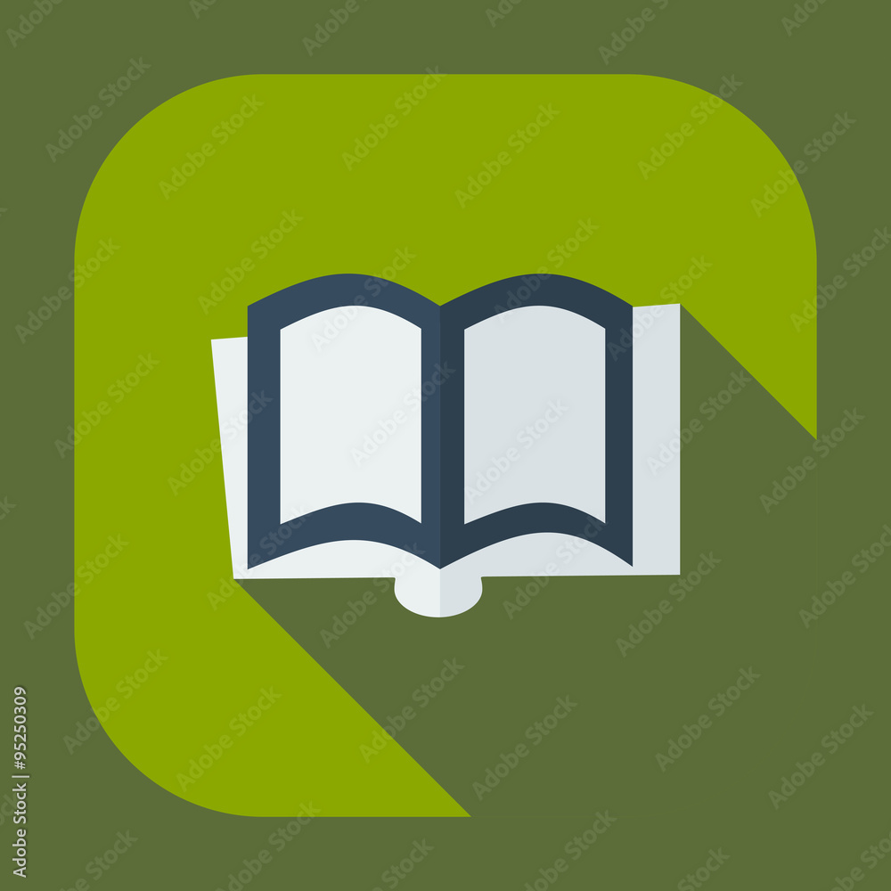 Flat modern design with shadow icons Koran Flat modern design with shadow icons Koran