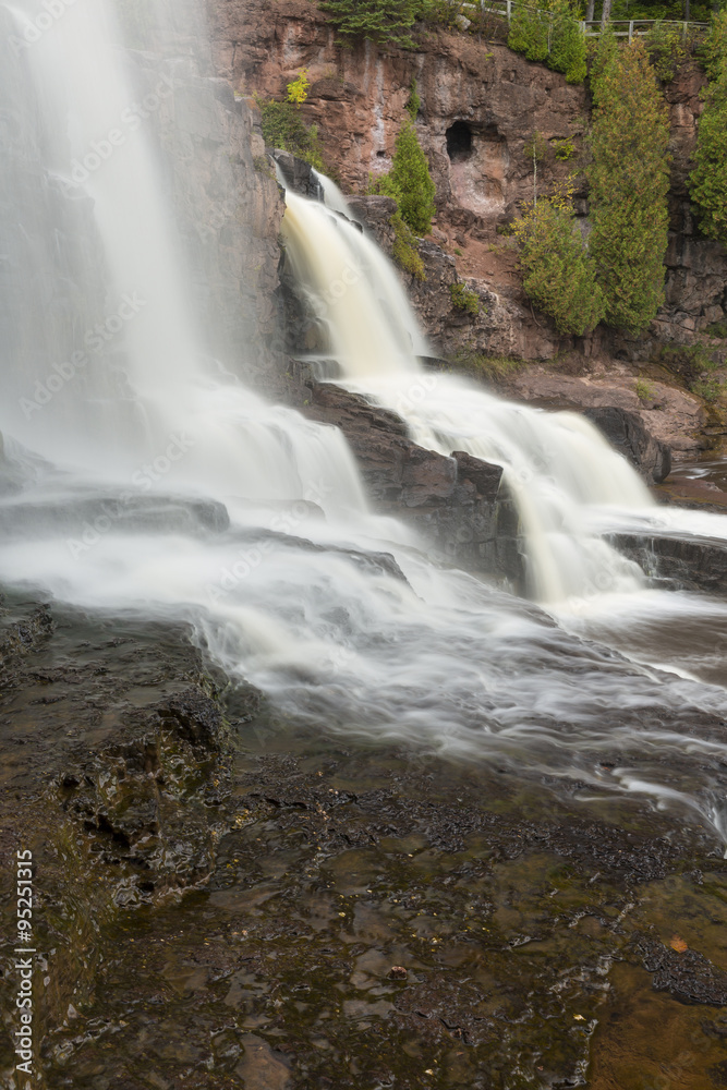 Gooseberry Middle Falls In Autumn