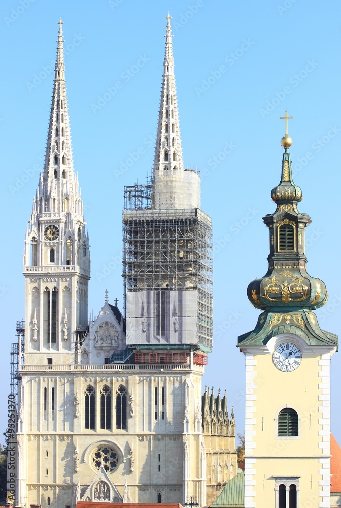 Zagreb bell towers