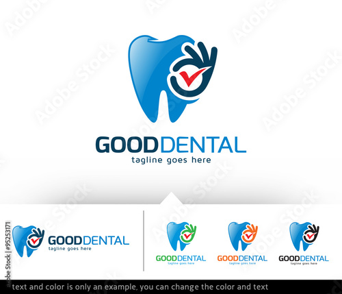 Good Dental Logo Template Vector Design 