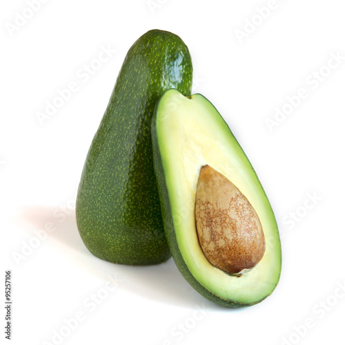 Fresh avocado cut
