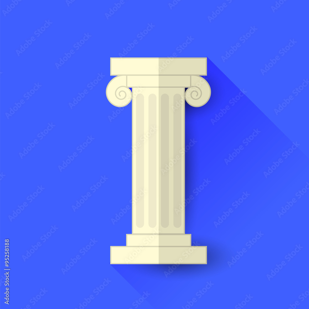 Single Greek Column Single Greek Column