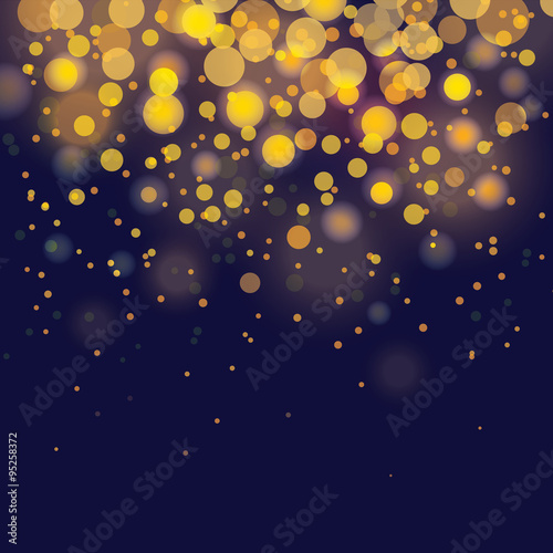 vector bokeh Festive background