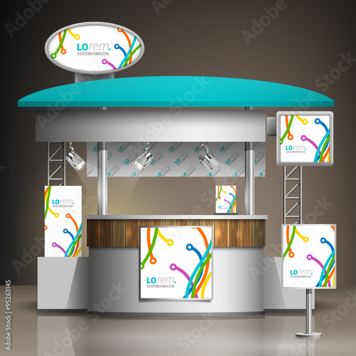 Exhibition stand template