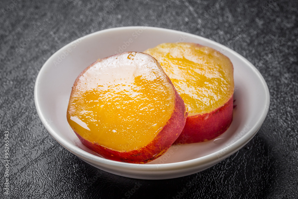 さつまいも の煮物 Japanese food sweet potato さつまいも の煮物 Japanese food sweet potato