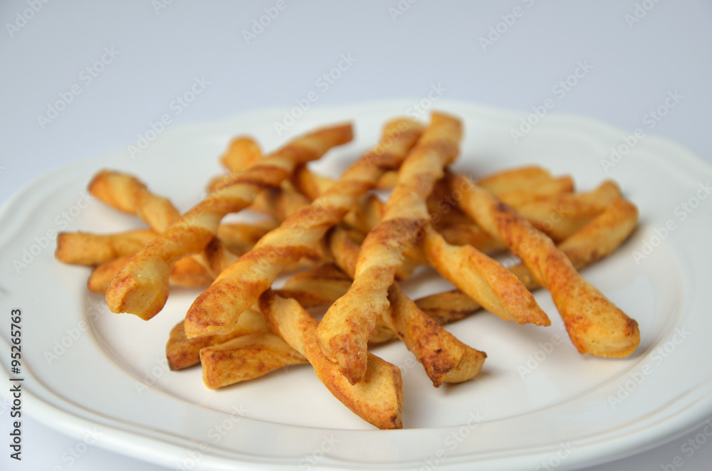 Savoury sticks/grissini