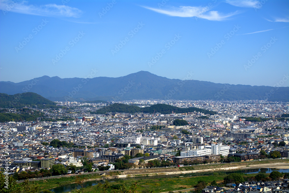 View of Kyoto, Japan