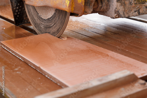 cutting ceramic tile