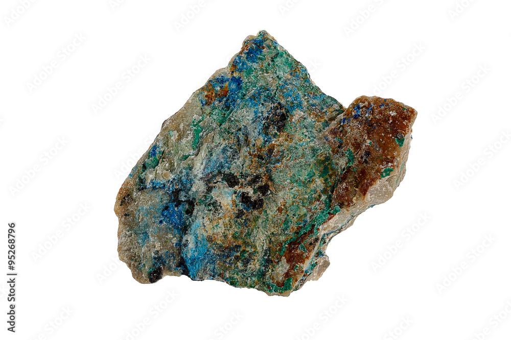 mineral malachite, a sample mineral malachite, a sample