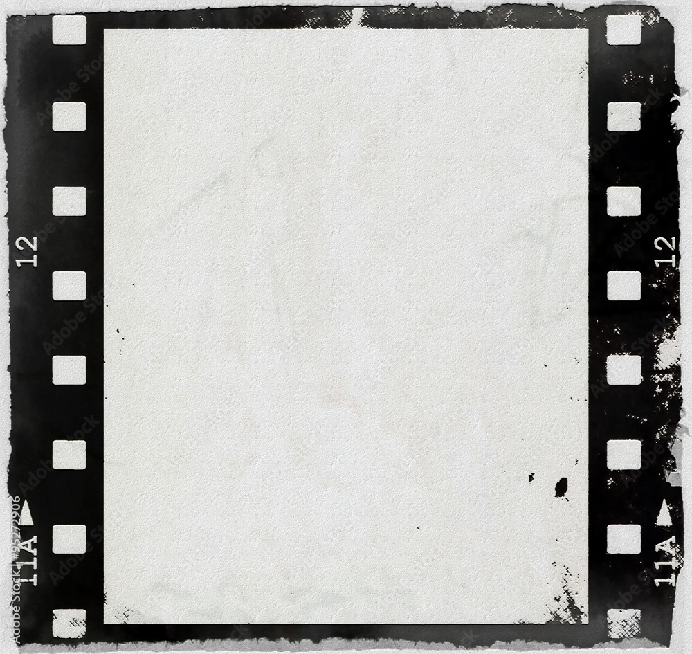 blank old grunge film strip frame background blank old grunge film strip frame background