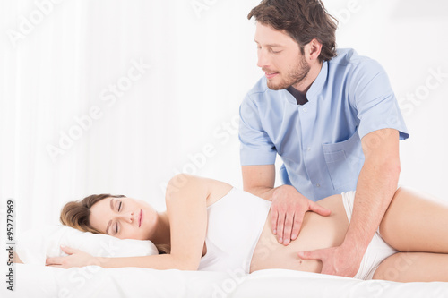 Massage for pregnant woman