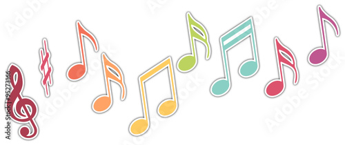 notes de musique