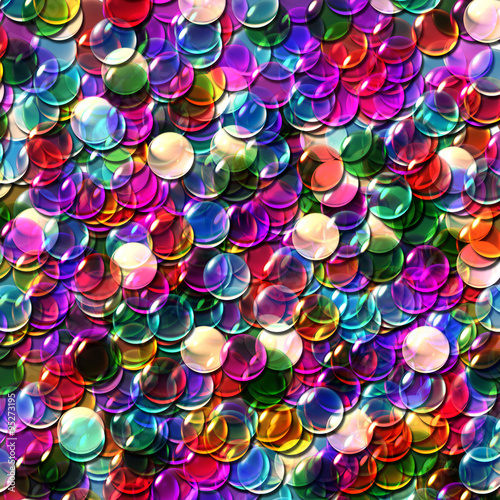 crystal balls mix pattern color