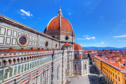 Florence, Italy. Cathedral of Saint Mary of the Flowers Fototapet