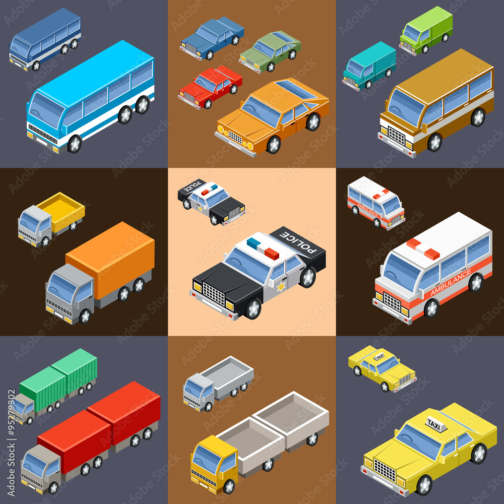 Set of isometric transport Set of isometric transport