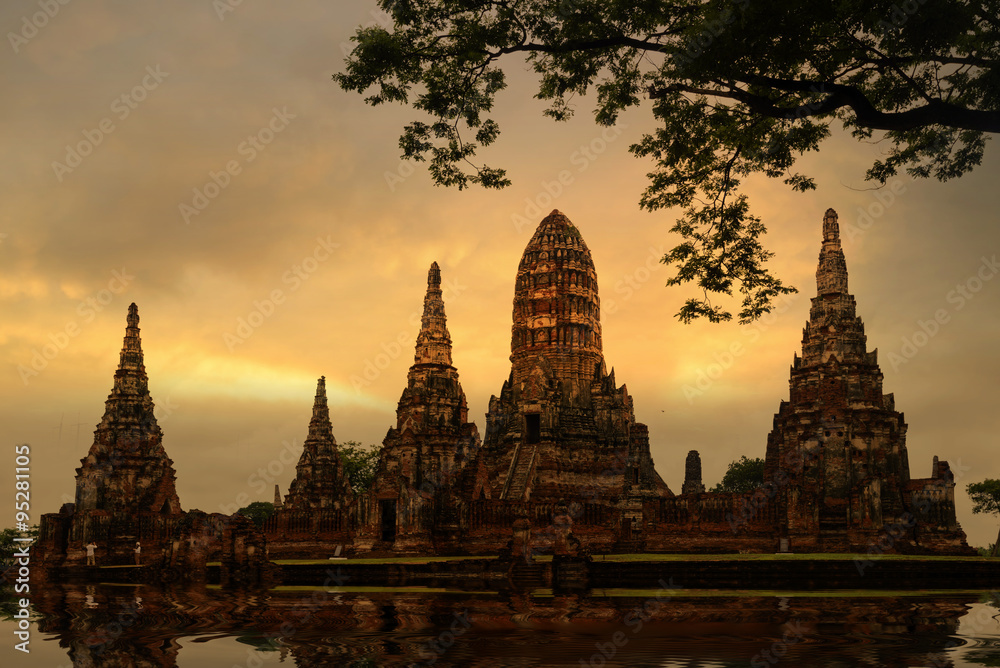 Fototapeta premium Temple ayutthaya, Thailand.