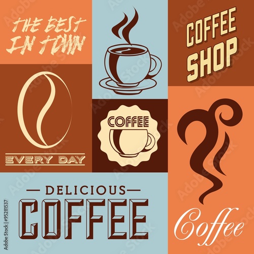 delicious coffee  design