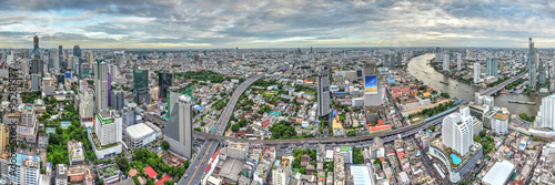 Bangkok Skyline Panorama Ausschnitt 2