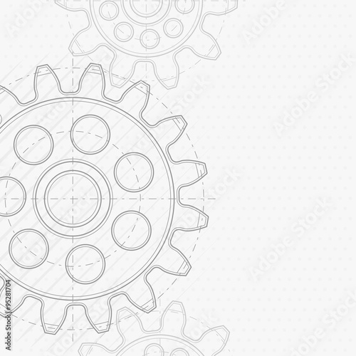 Abstract technology background