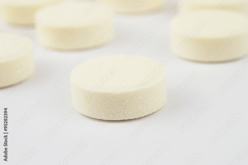 White tablets White tablets