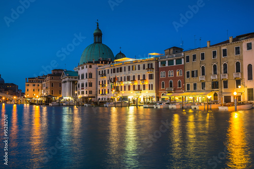 Grand Canal in Venice at night © Oleg Zhukov
