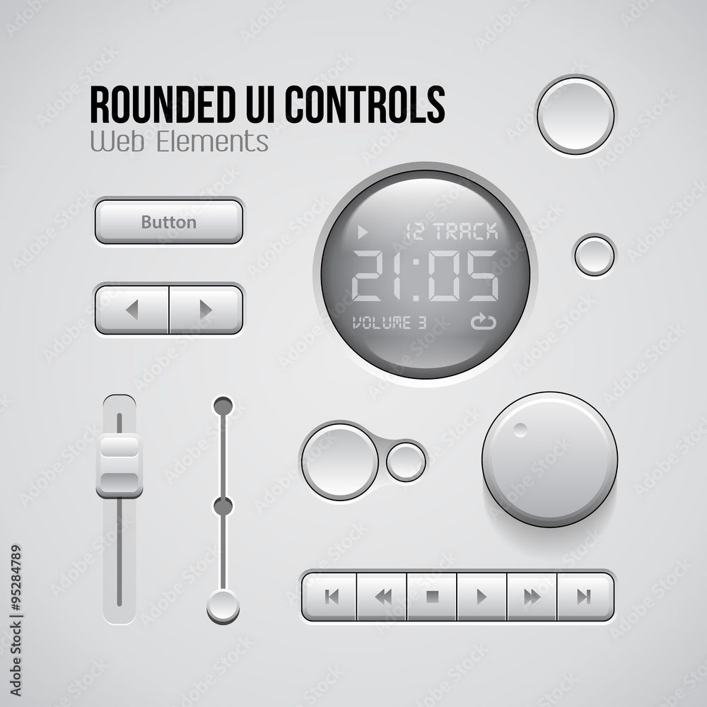 Web UI Controls Design Elements Web UI Controls Design Elements