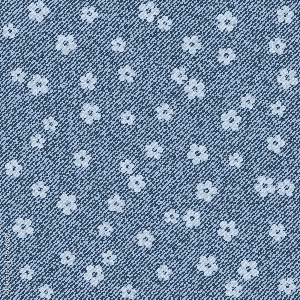 pattern with denim jeans background