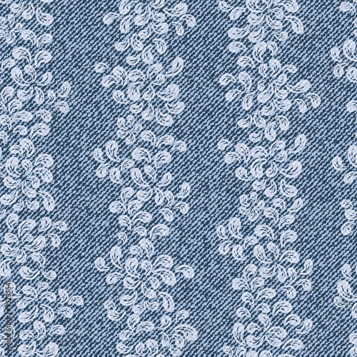 pattern with denim jeans background