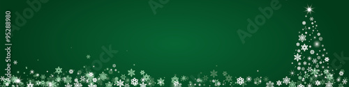Weihnachtsbaum - Schneeflocken